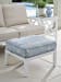 Island Classic - Ottoman - Blue