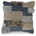 Gibbend - Pillow (Set of 4) - Blue / Gray / White