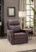 Louisville - Power Lift Recliner With Power Headrest, Power Lumbar, Layflat And Heat - Chocolate