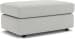 Vail - Fabric Cocktail Ottoman With Casters