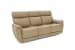 Johnston - Power Sofa With Power Recline, Power Headrest And Power Lumbar, Zero Gravity And 3" Footrest Extensions - Saddle