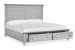 Charleston - Complete Queen Panel Storage Bed - Harbor Gray