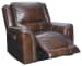 Catanzaro - Mahogany - Pwr Recliner/Adj Headrest