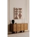 Amada - Framed Painting - Beige