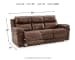 Edmar - Chocolate - PWR REC Sofa with ADJ Headrest