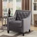 Tiffany - Accent Chair - Gun Metal