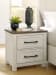 Brewgan - Antique White - 7 Pc. - Dresser, Mirror, California King Panel Storage Bed, 2 Nightstands