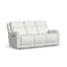 Alister - Power Gliding Sofa With Power Headrests & Lumbar - Porcelain