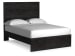 Belachime - Full Panel Bed - Black