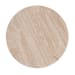 Dune - Travertine Round End Table - Natural