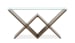 Vector - Rectangular Sofa Table - Russet