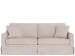 Filmore - Skirted Apartment Sofa, Special Order - Beige