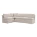 Fable - 3 Piece Slipcover Dining Banquette L-Shape - Beige