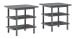 Jandoree - Grayish Brown - Rectangular End Table (Set of 2)