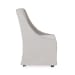 Warwick - Upholstered Rolling Dining Chair - Sandy Tan