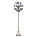 Dandelion - 54" Sculpture - Black / Brass