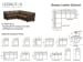 Couture Leather - Brayden Leather Sectional - Dark Brown