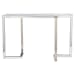 Locke - Modern Console Table - Pearl Silver
