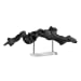 Charred Timber - Sculpture - Black