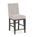Ryker - Counter Chair With Upholstered Seat And Back (Set of 2) - Nocturn Black