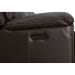 Fenwick - Power Reclining Loveseat With Console & Power Headrests - Dark Chocolate