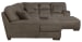Royce - 3 Piece Sectional With Cocktail Ottoman (LSF Chaise)