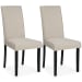 Kimonte - Beige - Dining Uph Side Chair (2/cn)