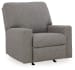 Reydell - Charcoal - Rocker Recliner