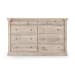 Adelaide - 9 Drawer Dresser - Natural Cream Wash