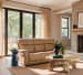 MS - Lyra Zero Gravity Power Sofa With Power Headrest - Light Brown