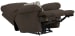 Lenny - Power Lay Flat Recliner - Chocolate
