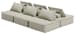 Bales - Taupe - 6-Piece Modular Seating