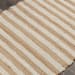 Rhodes - 2.6' x 8' Stripe Area Rug - Natural / Ivory