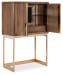 Eleana - Bar On Stand - Medium Wood