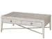 Past Forward - Rectangular Cocktail Table - Pearl Silver