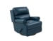 The Club - Swivel Glider Recliner - Blue