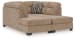Olten - 2-Piece Super Chaise - Mocha
