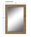 Textured Wrap Mirror - Natural