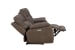 Henderson - Sofa-Recliner With Power Headrest And Power Lumbar - Gray Brown