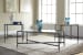Termoli - Granite - 3 Pc. - Sofa, Loveseat, Augeron Table Set