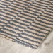 Monterey - 5' x 8' Jute Rug - Blue/Natural