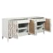 Pulaski Accents - 4-Door Credenza with Storage - White