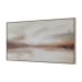 Haze In The Horizon - Landscape Painting - Brown / Orange / White