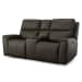 Jarvis - Power Reclining Loveseat With Console & Power Headrests - Mica
