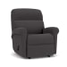 Davis - Leather Rocking Recliner - Dark Brown