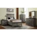 Wade - Twin Panel Bed - Black Finish