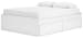 Onita - Queen Platform Bed With 2 Side Storage - White