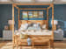 Weekender Coastal Living Home / Chatham - King Poster Bed - Light Brown
