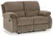 Scranto - Oak - Reclining Loveseat