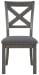 Myshanna - Gray - Dining Uph Side Chair (Set of 2)